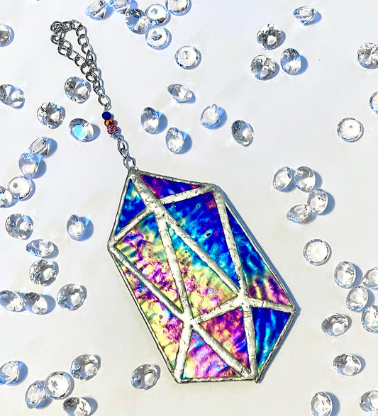 Stained Glass Crystal Gemstone