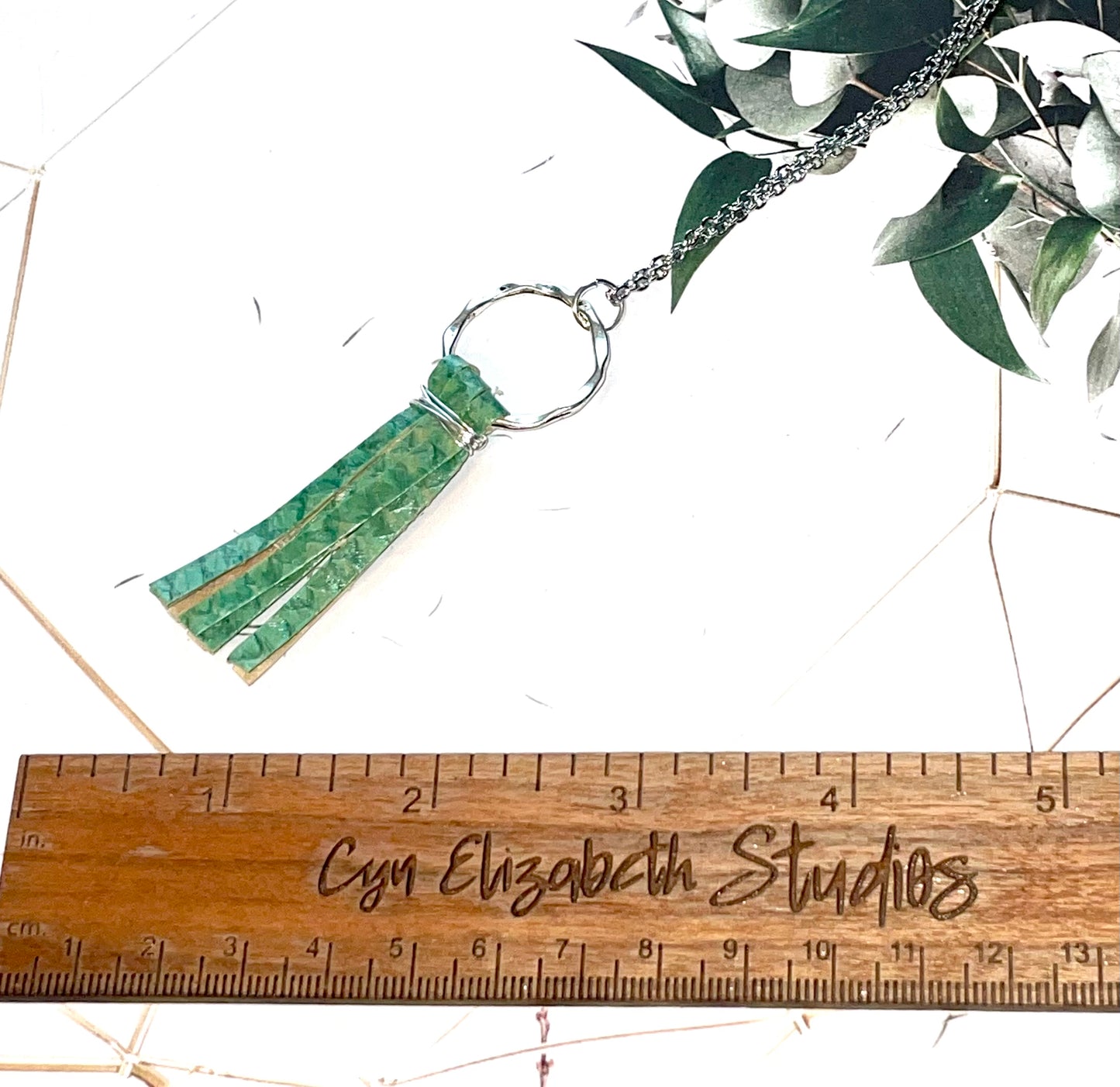 Tassel Fish Skin Necklace
