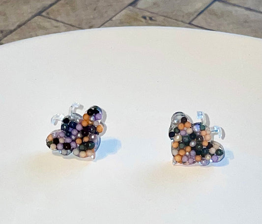 Bee Candy Sprinkles Stud Earrings