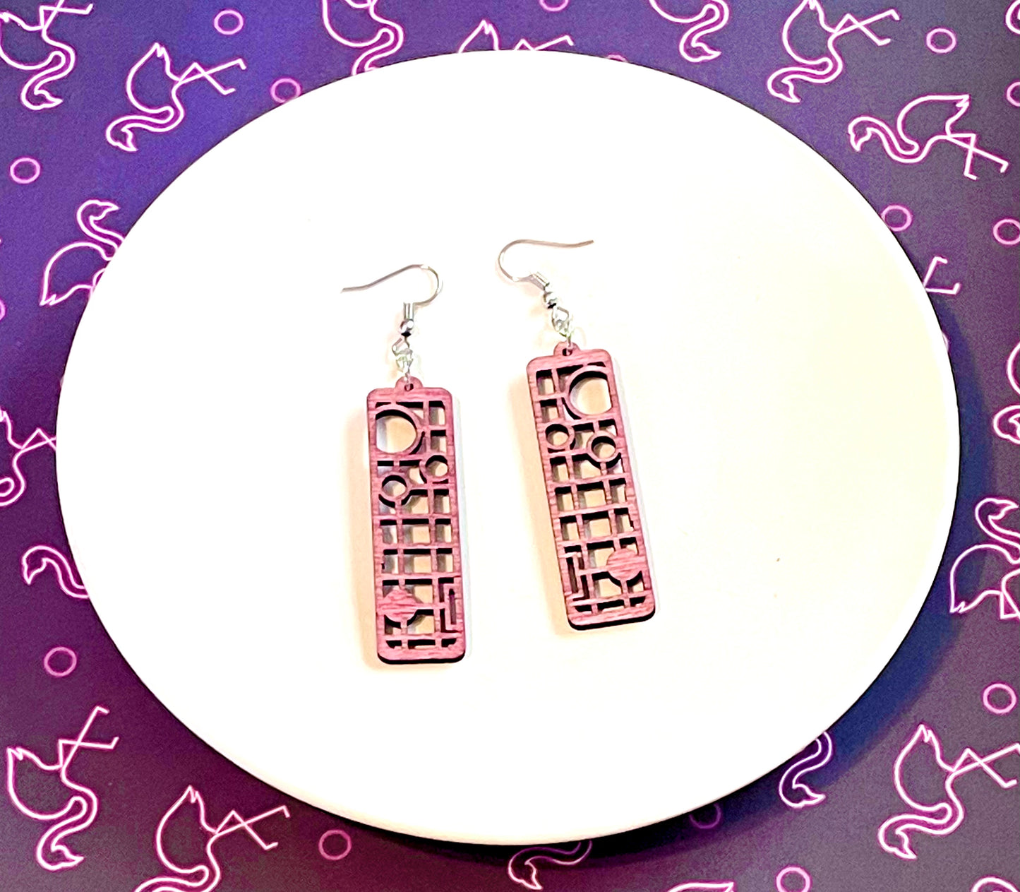 Deco Wood Earrings