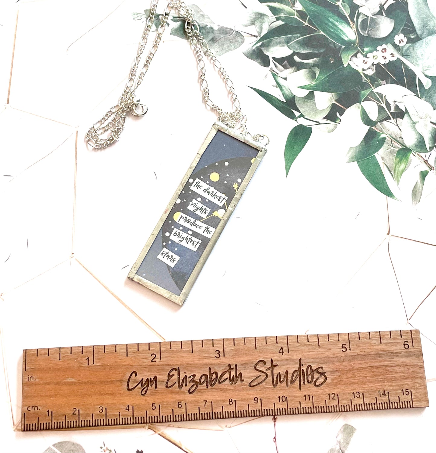 The Mountains Are Calling/Bright Stars Pendant Necklace