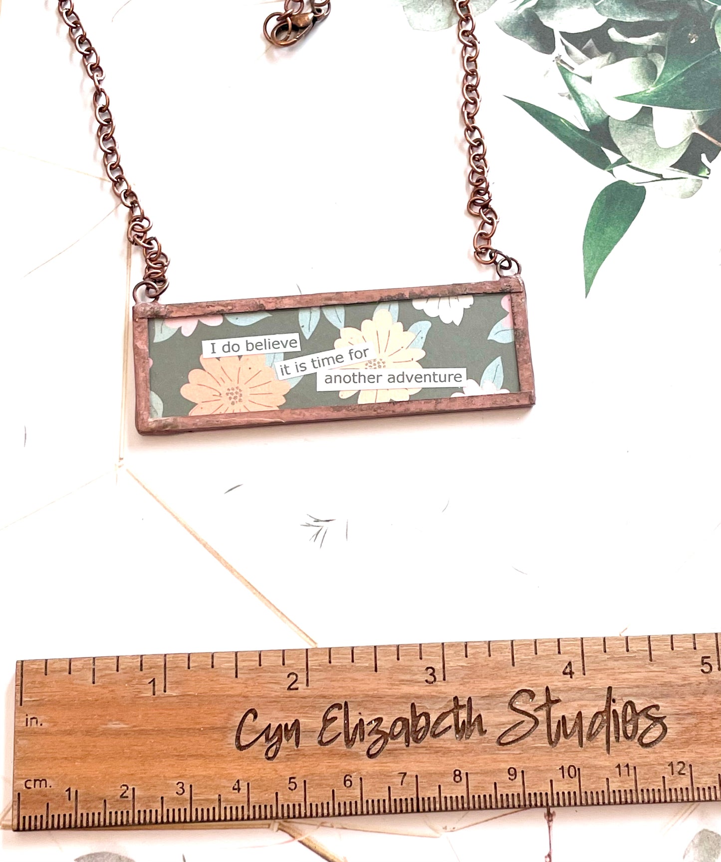 Normal is Boring/Another Adventure Pendant Necklace