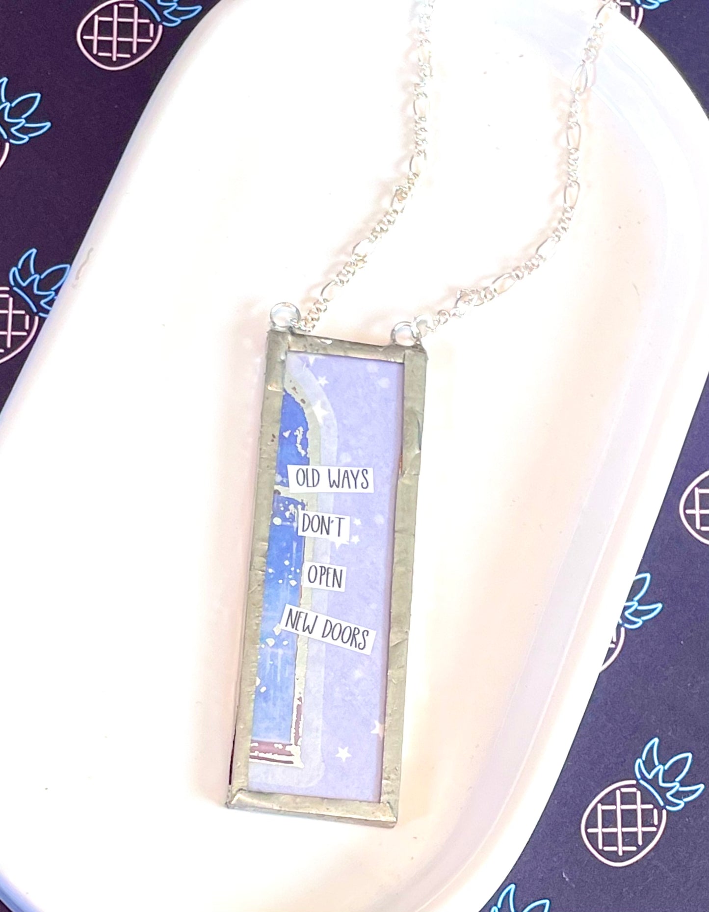 Dream/New Doors Slide Pendant Necklace