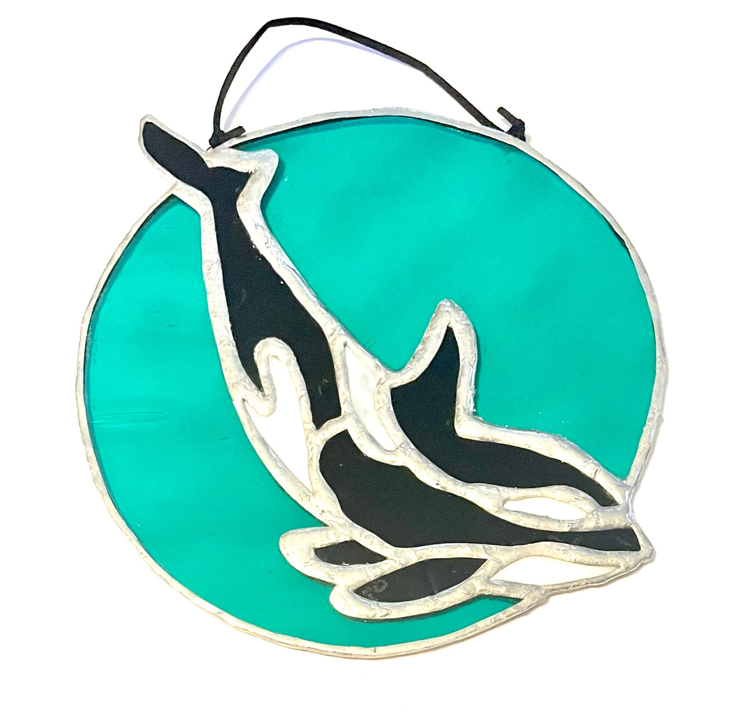 Deep Dive Orca, Stained Glass