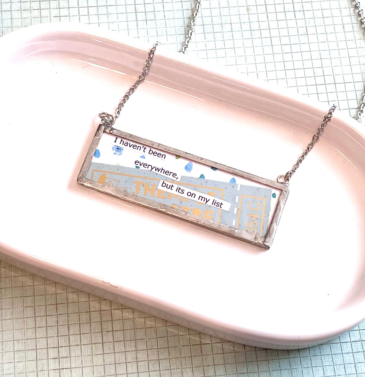 Dreams/Everywhere Slide Pendant Necklace