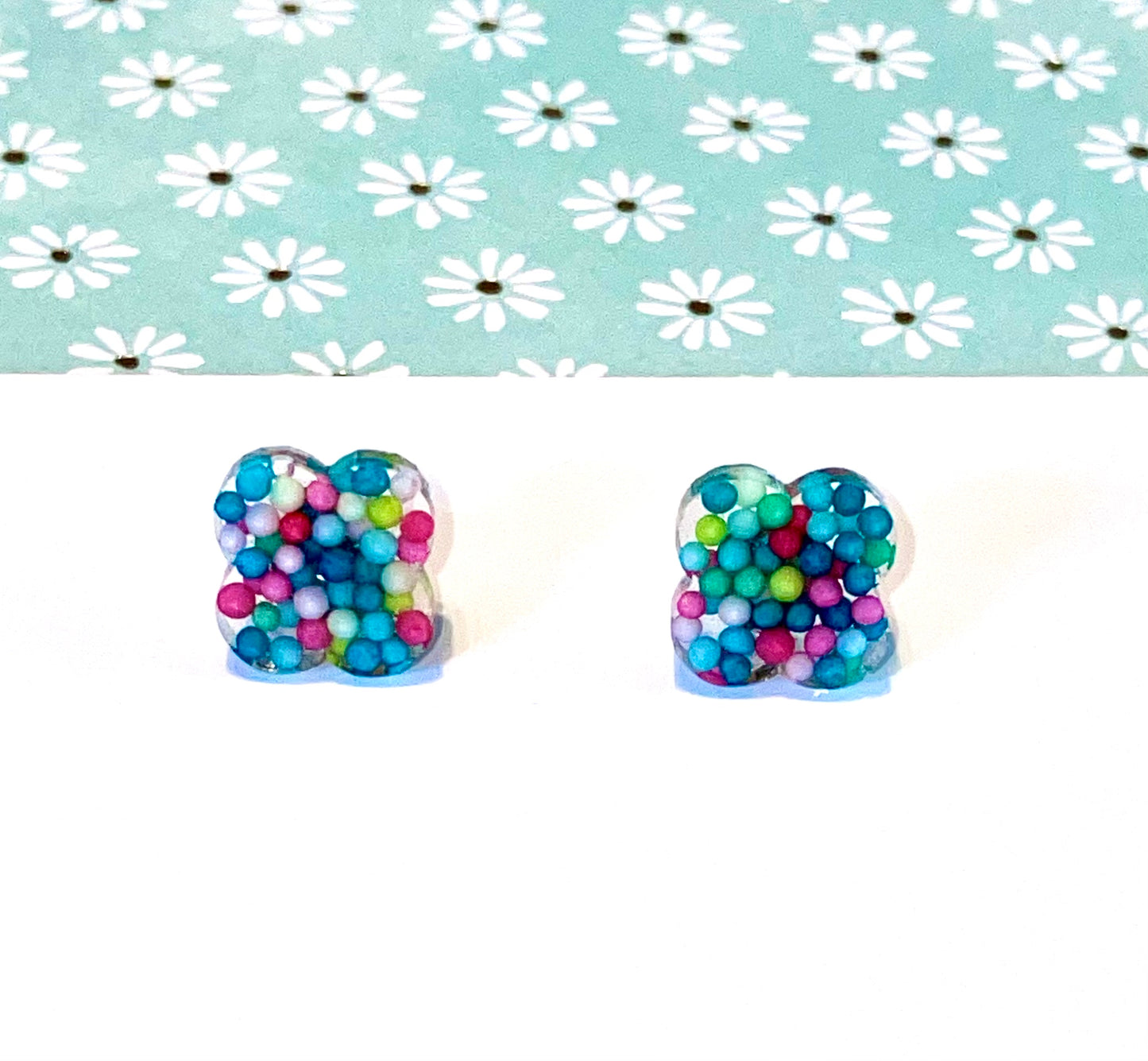 Candy Sprinkles Stud Earrings