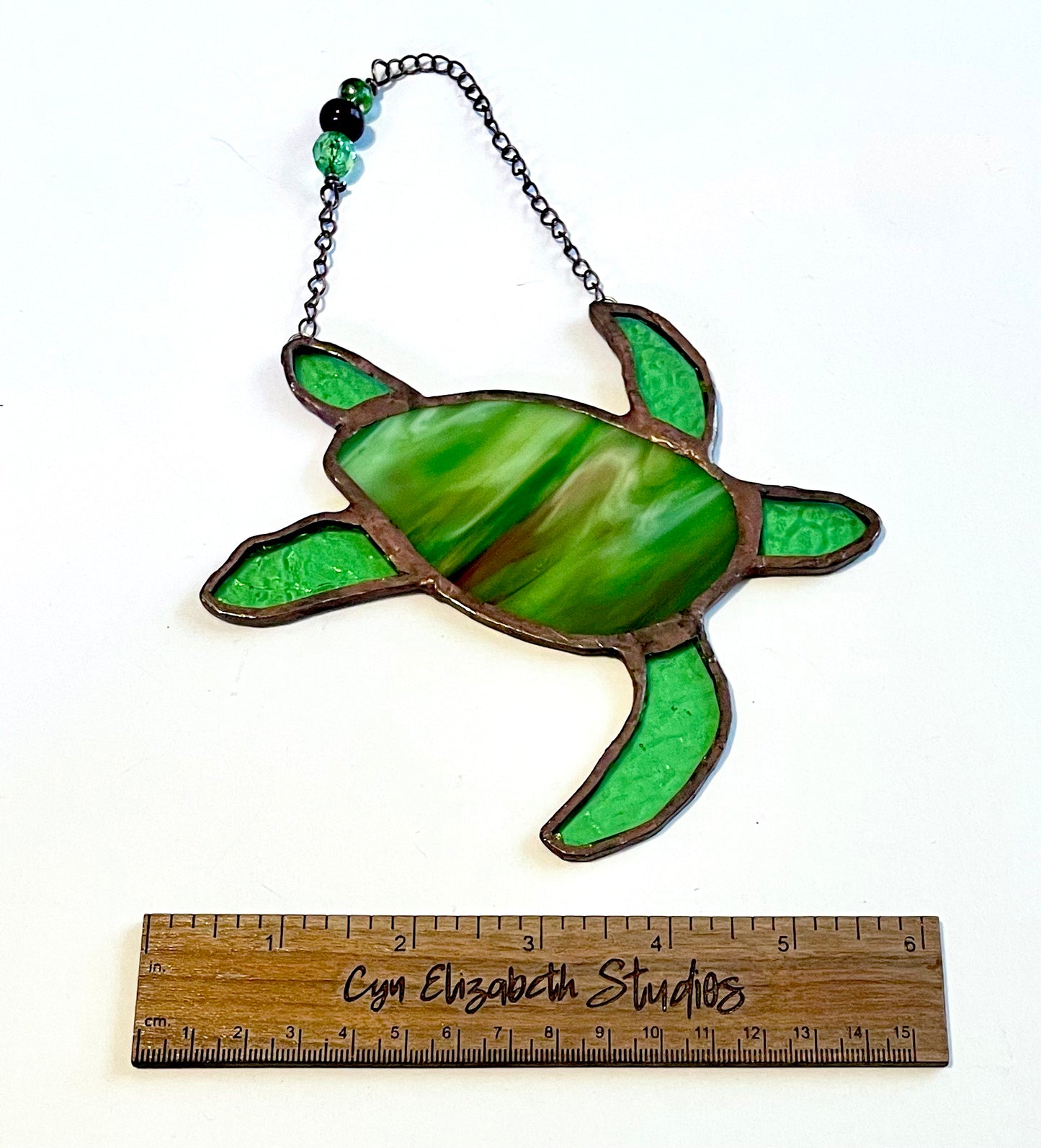 Stained Glass Sea Turtle