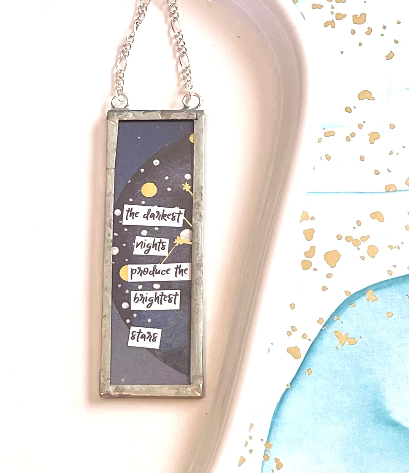 The Mountains Are Calling/Bright Stars Pendant Necklace