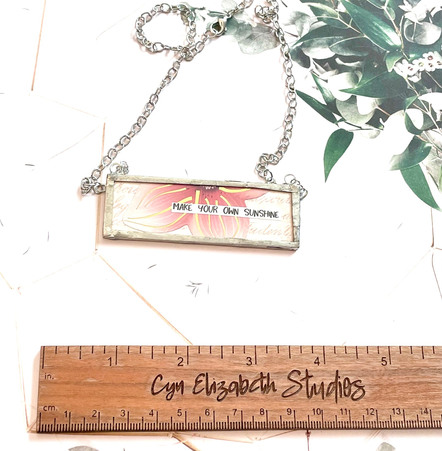 Make Your Own Sunshine/Kill a Plant Pendant Necklace