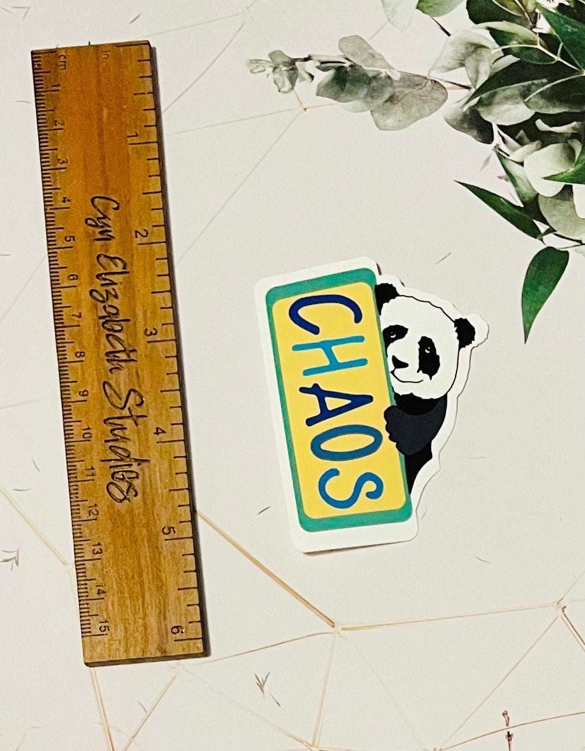 Chaos Panda Sticker