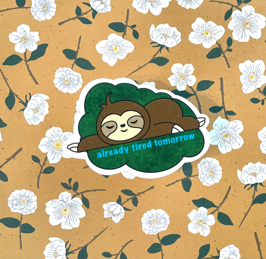 Sloth Sticker