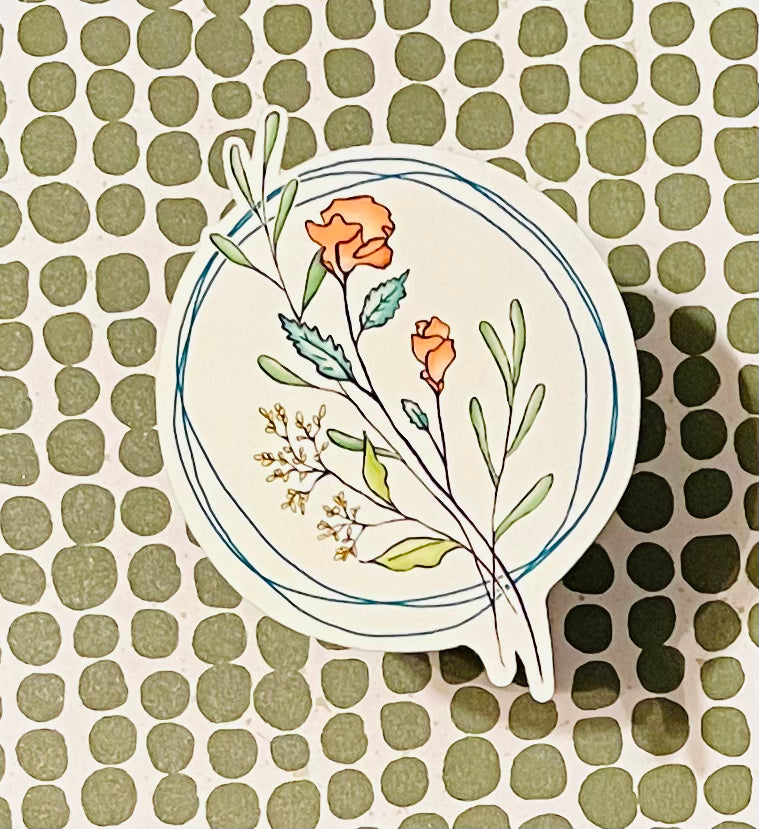 Wildflower Sticker