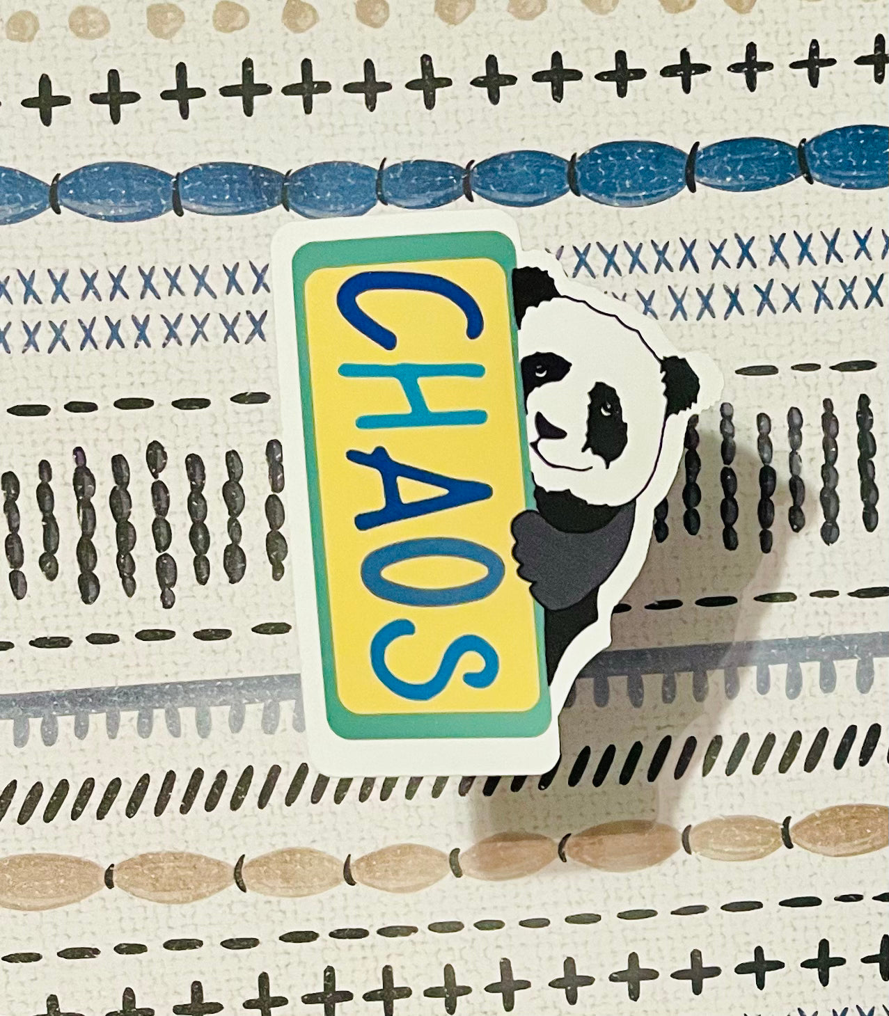 Chaos Panda Sticker