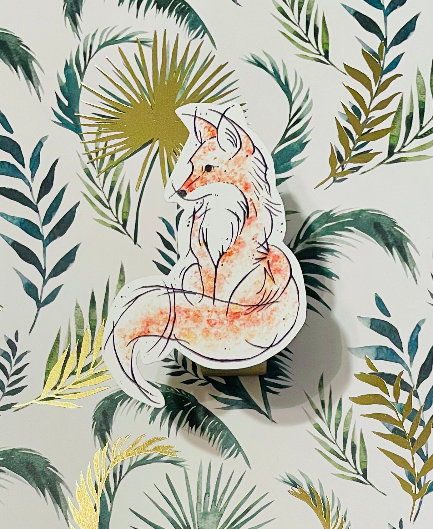 Little Red Fox Sticker