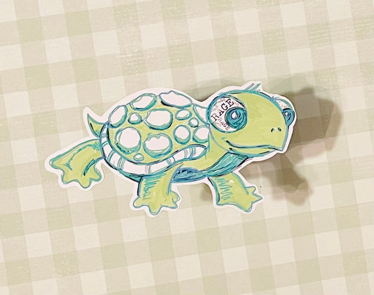 Rage Turtle Sticker