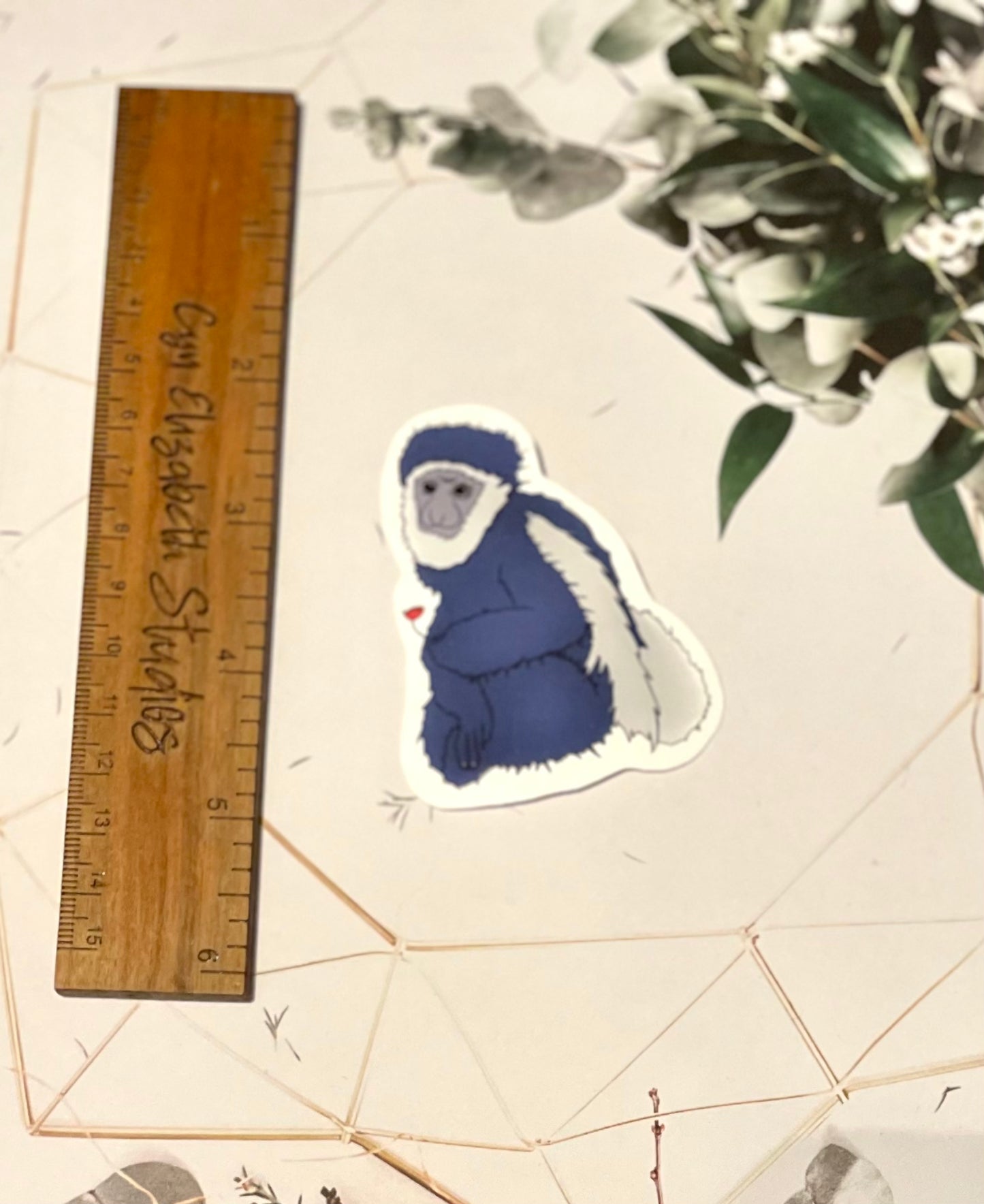 Colobus Monkey Sticker