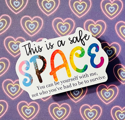 Safe Space Sticker