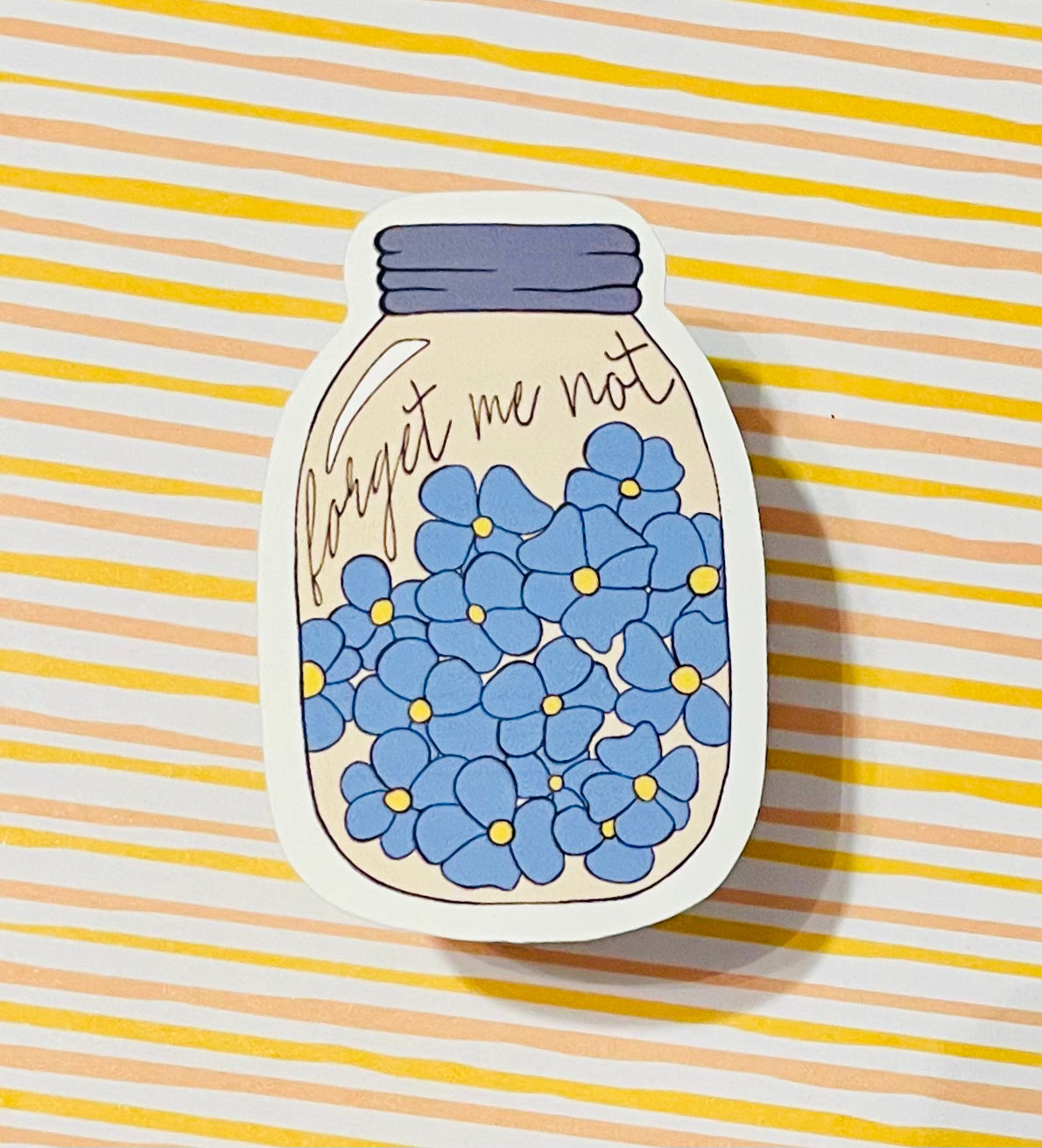 Forget Me Not Stickers